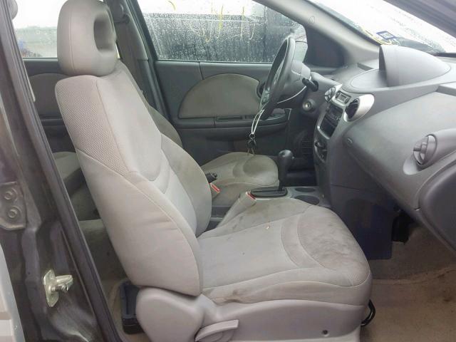 1G8AJ52F24Z121754 - 2004 SATURN ION LEVEL GRAY photo 5