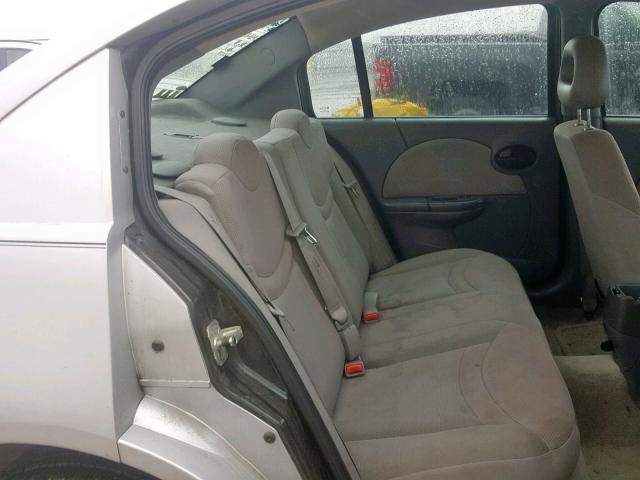 1G8AJ52F24Z121754 - 2004 SATURN ION LEVEL GRAY photo 6