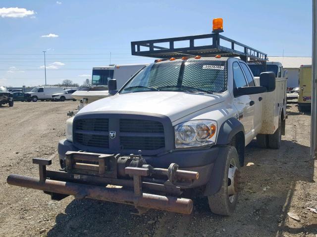 3D6WD68L09G552715 - 2009 DODGE RAM 4500 S WHITE photo 2