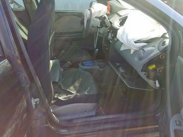 1G8AJ52F33Z107280 - 2003 SATURN ION LEVEL BLACK photo 5