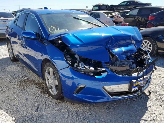 1G1RC6S56GU117992 - 2016 CHEVROLET VOLT LT BLUE photo 1