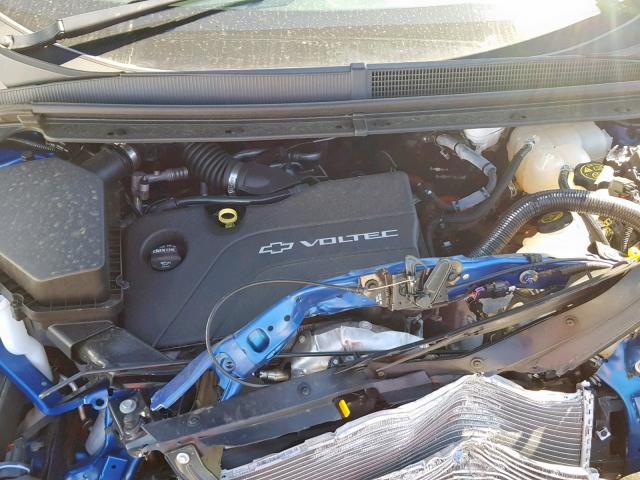 1G1RC6S56GU117992 - 2016 CHEVROLET VOLT LT BLUE photo 7