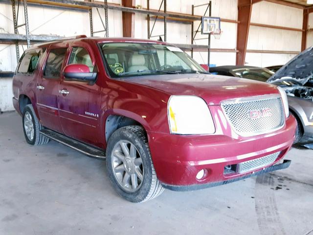 1GKFK66887J225439 - 2007 GMC YUKON XL D BURGUNDY photo 1