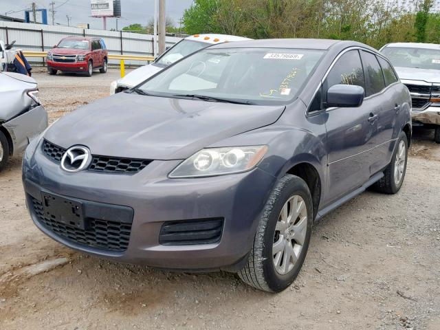 JM3ER29L380211281 - 2008 MAZDA CX-7 GRAY photo 2