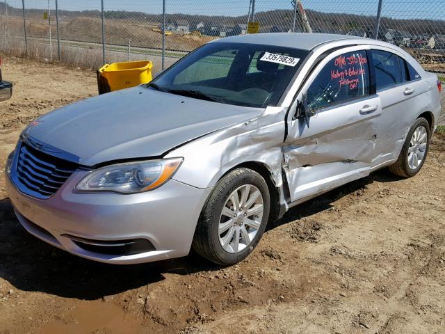 1C3BC1FB8BN527650 - 2011 CHRYSLER 200 TOURIN SILVER photo 2