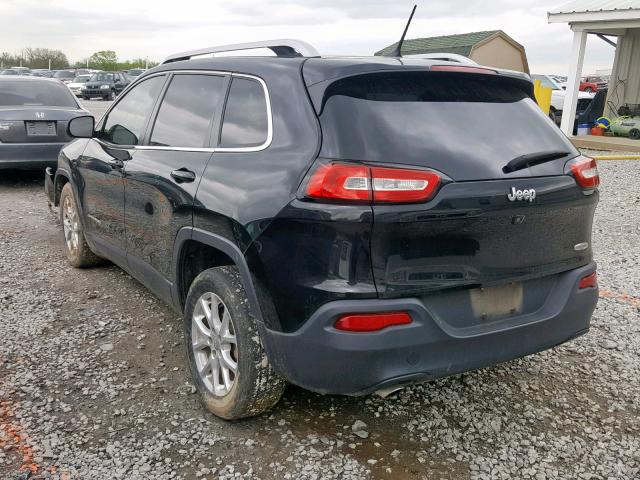 1C4PJLCB3FW689726 - 2015 JEEP CHEROKEE L BLACK photo 3