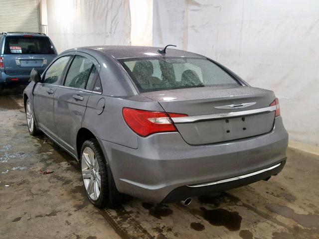 1C3BC1FG8BN615741 - 2011 CHRYSLER 200 TOURIN GRAY photo 3