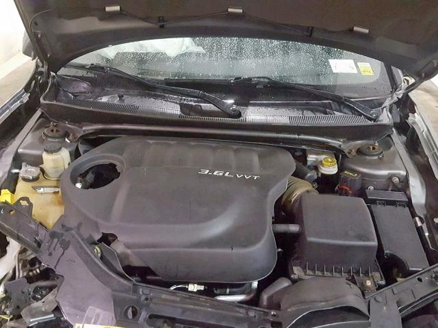 1C3BC1FG8BN615741 - 2011 CHRYSLER 200 TOURIN GRAY photo 7