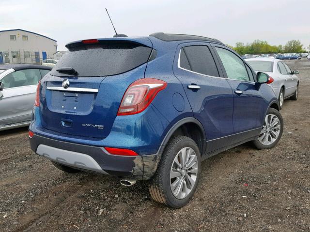 KL4CJESB3KB752511 - 2019 BUICK ENCORE PRE BLUE photo 4