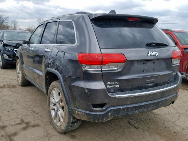 1C4RJFBG7HC715899 - 2017 JEEP GRAND CHER GRAY photo 3