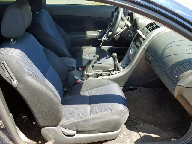 JTKDE177670183404 - 2007 TOYOTA SCION TC BLUE photo 5
