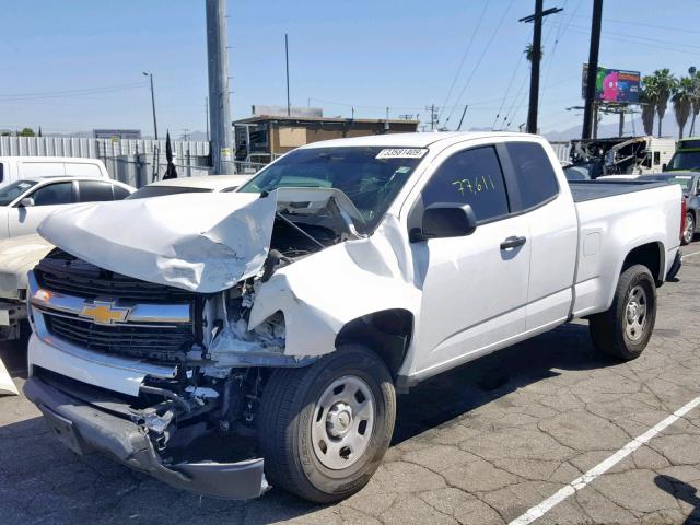 1GCHSAEA8F1224253 - 2015 CHEVROLET COLORADO WHITE photo 2