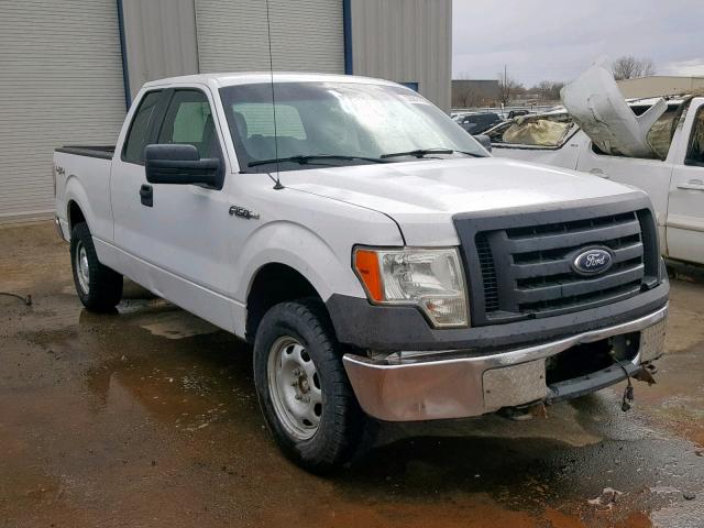 1FTFX1EF0CFB16163 - 2012 FORD F150 SUPER WHITE photo 1