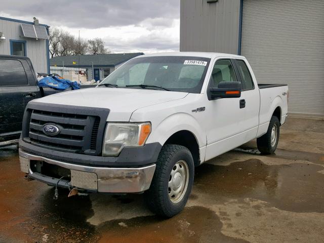 1FTFX1EF0CFB16163 - 2012 FORD F150 SUPER WHITE photo 2