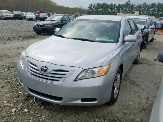 4T1BE46K97U076762 - 2007 TOYOTA CAMRY NEW SILVER photo 2