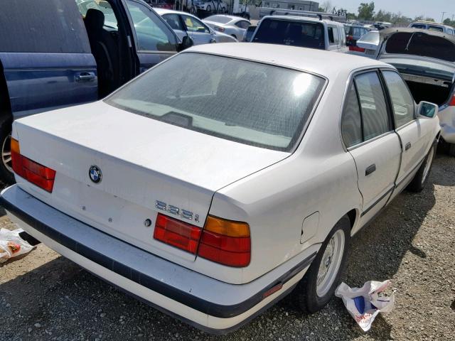 WBAHD2311MBF70879 - 1991 BMW 535 I AUTO WHITE photo 4