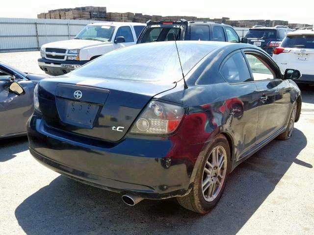 JTKDE177650005134 - 2005 TOYOTA SCION TC შავი ფოტო 4