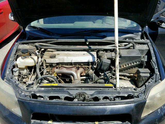 JTKDE177650005134 - 2005 TOYOTA SCION TC შავი ფოტო 7