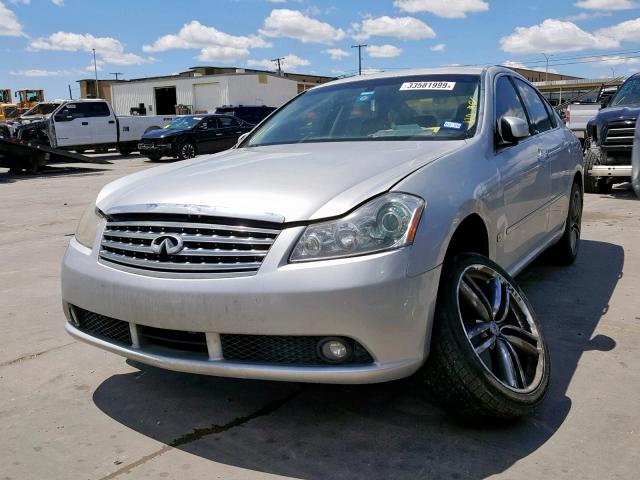 JNKAY01E56M111098 - 2006 INFINITI M35 BASE SILVER photo 2