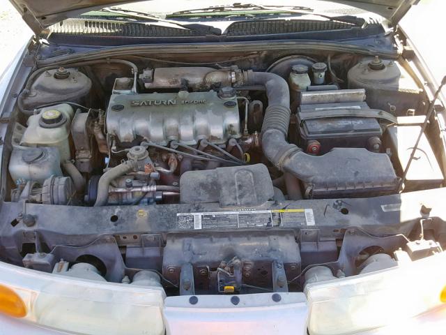 1G8ZF528X1Z239584 - 2001 SATURN SL SILVER photo 7