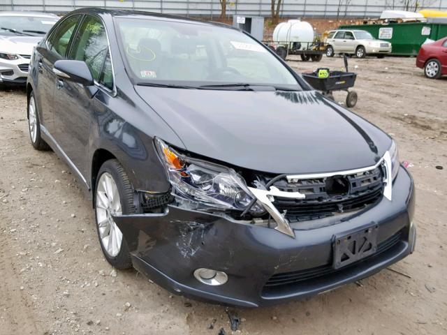 JTHBB1BA4A2009318 - 2010 LEXUS HS 250H CHARCOAL photo 1