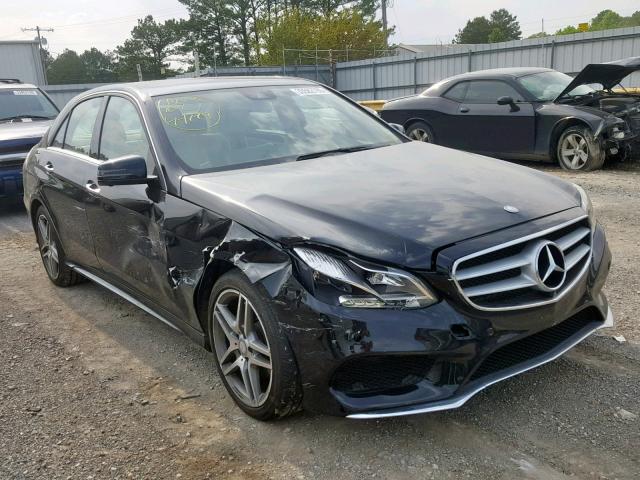 WDDHF5KB2EB067794 - 2014 MERCEDES-BENZ E 350 BLACK photo 1