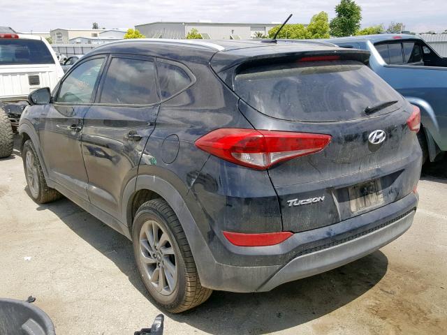 KM8J33A47GU145761 - 2016 HYUNDAI TUCSON BLACK photo 3