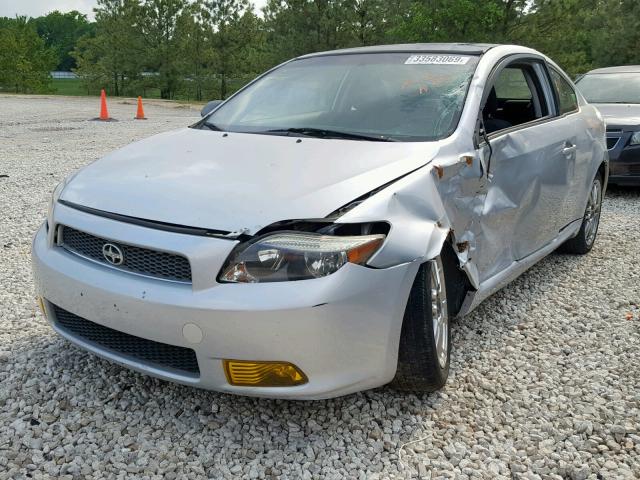 JTKDE177X50015259 - 2005 TOYOTA SCION TC ვერცხლისფერი ფოტო 2