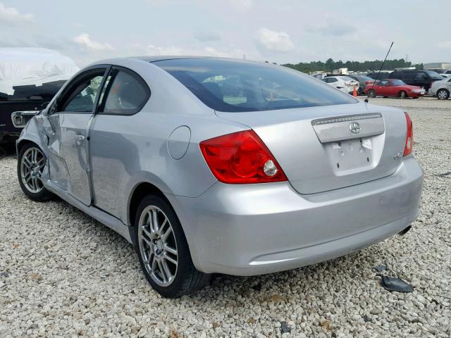 JTKDE177X50015259 - 2005 TOYOTA SCION TC ვერცხლისფერი ფოტო 3