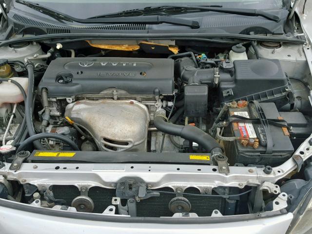 JTKDE177X50015259 - 2005 TOYOTA SCION TC ვერცხლისფერი ფოტო 7