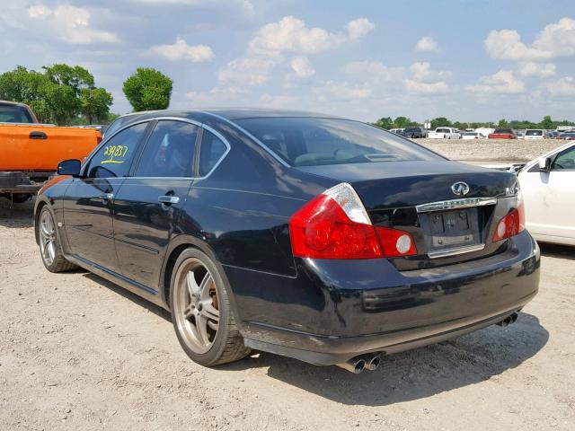 JNKBY01E66M201140 - 2006 INFINITI M45 BASE BLACK photo 3