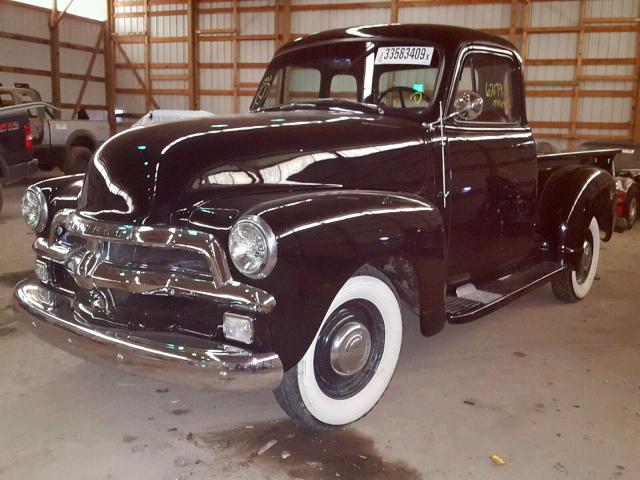 H54B025837 - 1954 CHEVROLET 3100 BLACK photo 2