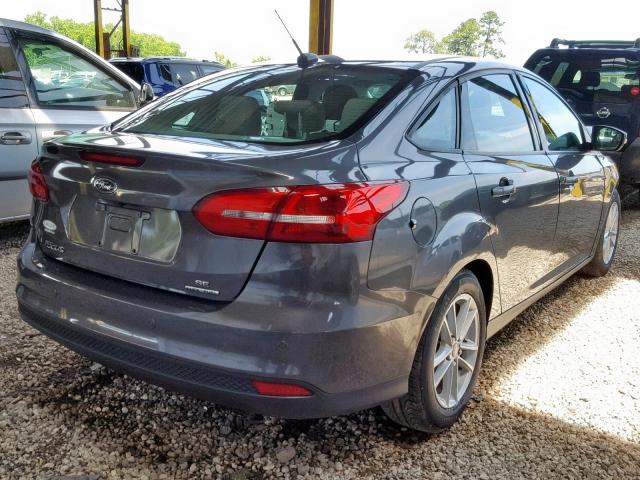 1FADP3F23FL238719 - 2015 FORD FOCUS SE GRAY photo 4