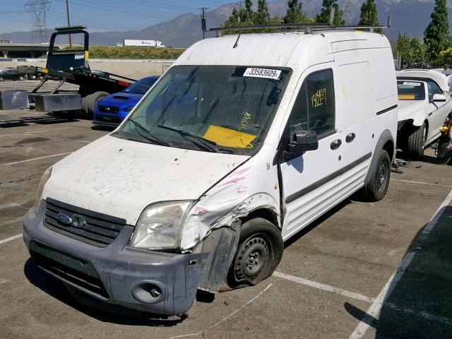 NM0LS7CN7CT109501 - 2012 FORD TRANSIT CO WHITE photo 2