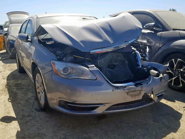 1C3CCBAB8DN733698 - 2013 CHRYSLER 200 LX SILVER photo 1