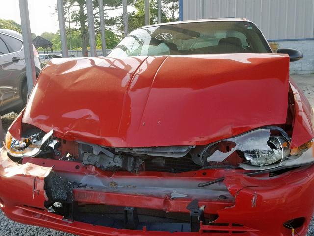 2G1WW12EX59263612 - 2005 CHEVROLET MONTE CARL 红色 照片 7