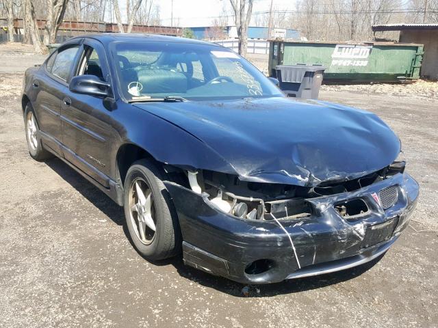 1G2WP52K52F214388 - 2002 PONTIAC GRAND PRIX BLACK photo 1