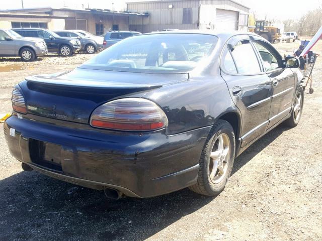 1G2WP52K52F214388 - 2002 PONTIAC GRAND PRIX BLACK photo 4