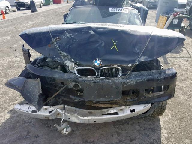 4USCH7329VLB79413 - 1997 BMW Z3 1.9 BLACK photo 7