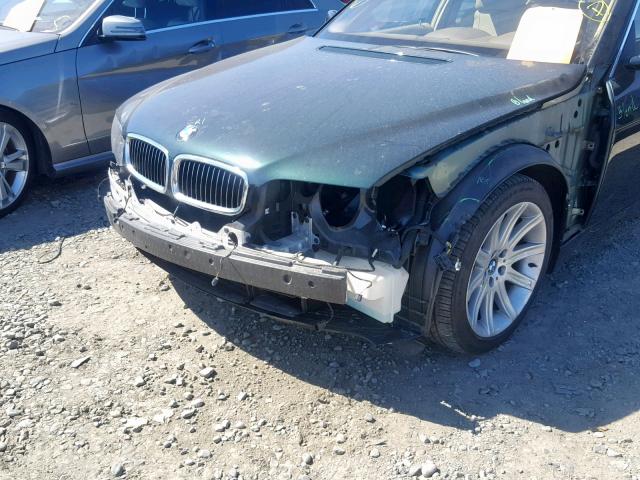 WBAGL63462DP52236 - 2002 BMW 745 I GREEN photo 9