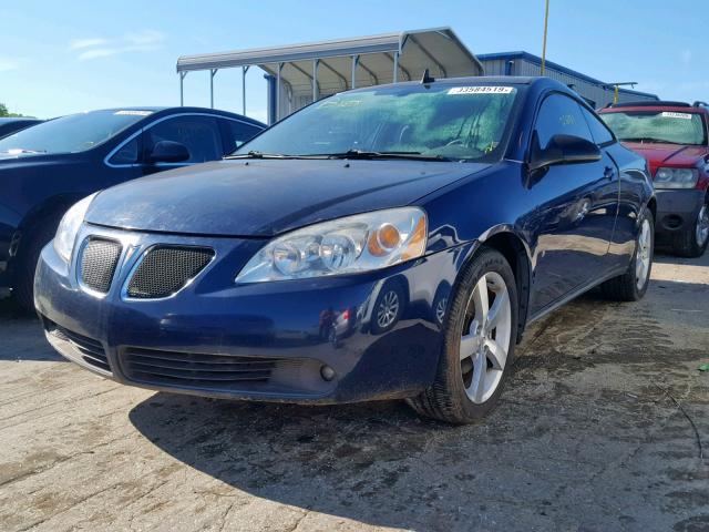 1G2ZH17N484152850 - 2008 PONTIAC G6 GT BLUE photo 2