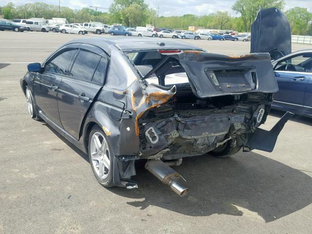 19UUA66296A055514 - 2006 ACURA 3.2TL GRAY photo 3