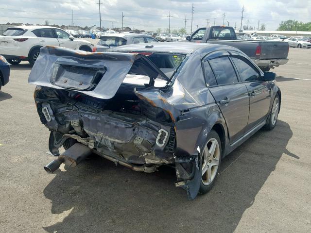 19UUA66296A055514 - 2006 ACURA 3.2TL GRAY photo 4