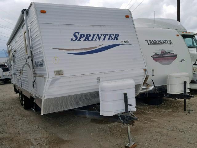 4YDT274256A227678 - 2006 KEYSTONE SPRINTER WHITE photo 1