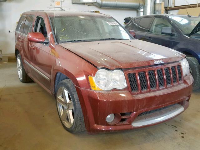 1J8HR78W09C505051 - 2009 JEEP GRAND CHER RED photo 1