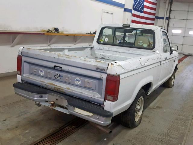 1FTCR10AXMPA71530 - 1991 FORD RANGER WHITE photo 4