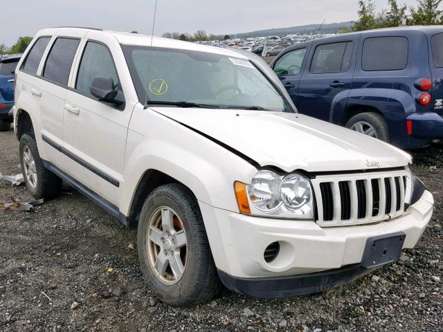 1J8GR48K47C666135 - 2007 JEEP GRAND CHER WHITE photo 1