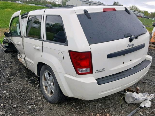 1J8GR48K47C666135 - 2007 JEEP GRAND CHER WHITE photo 3