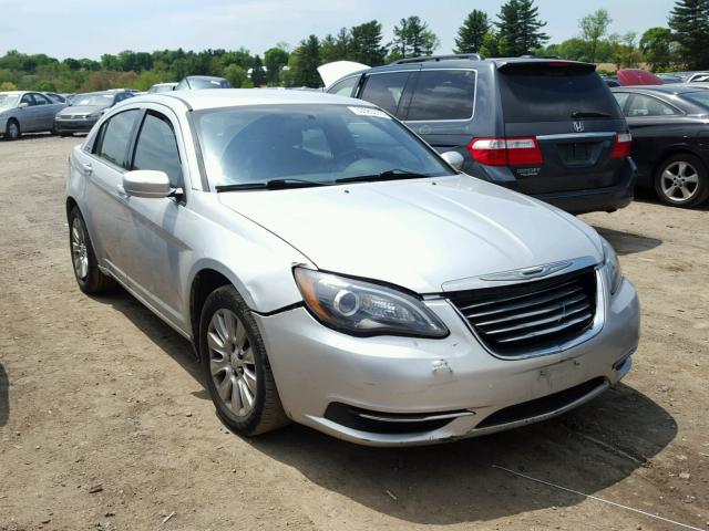 1C3CCBABXCN101140 - 2012 CHRYSLER 200 LX SILVER photo 1