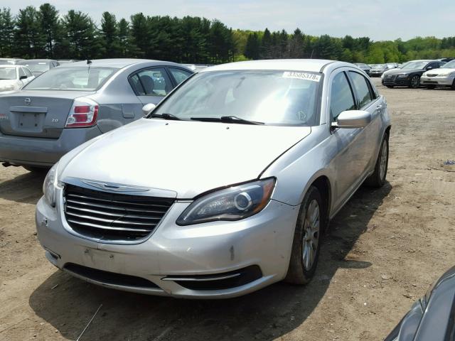 1C3CCBABXCN101140 - 2012 CHRYSLER 200 LX SILVER photo 2